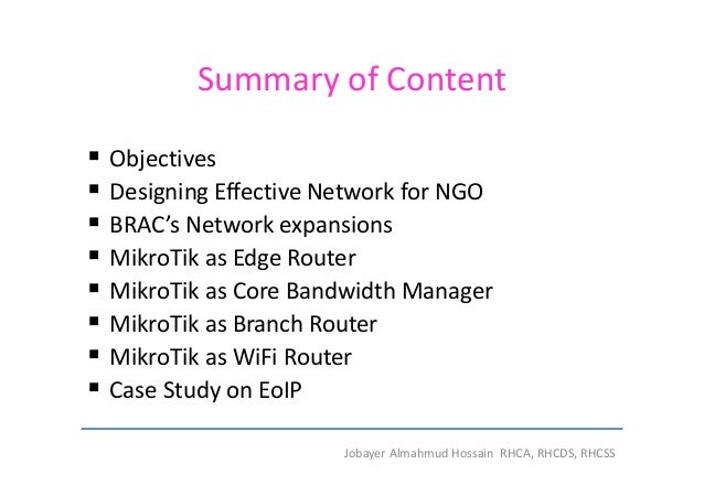 Mikrotik router case study picture