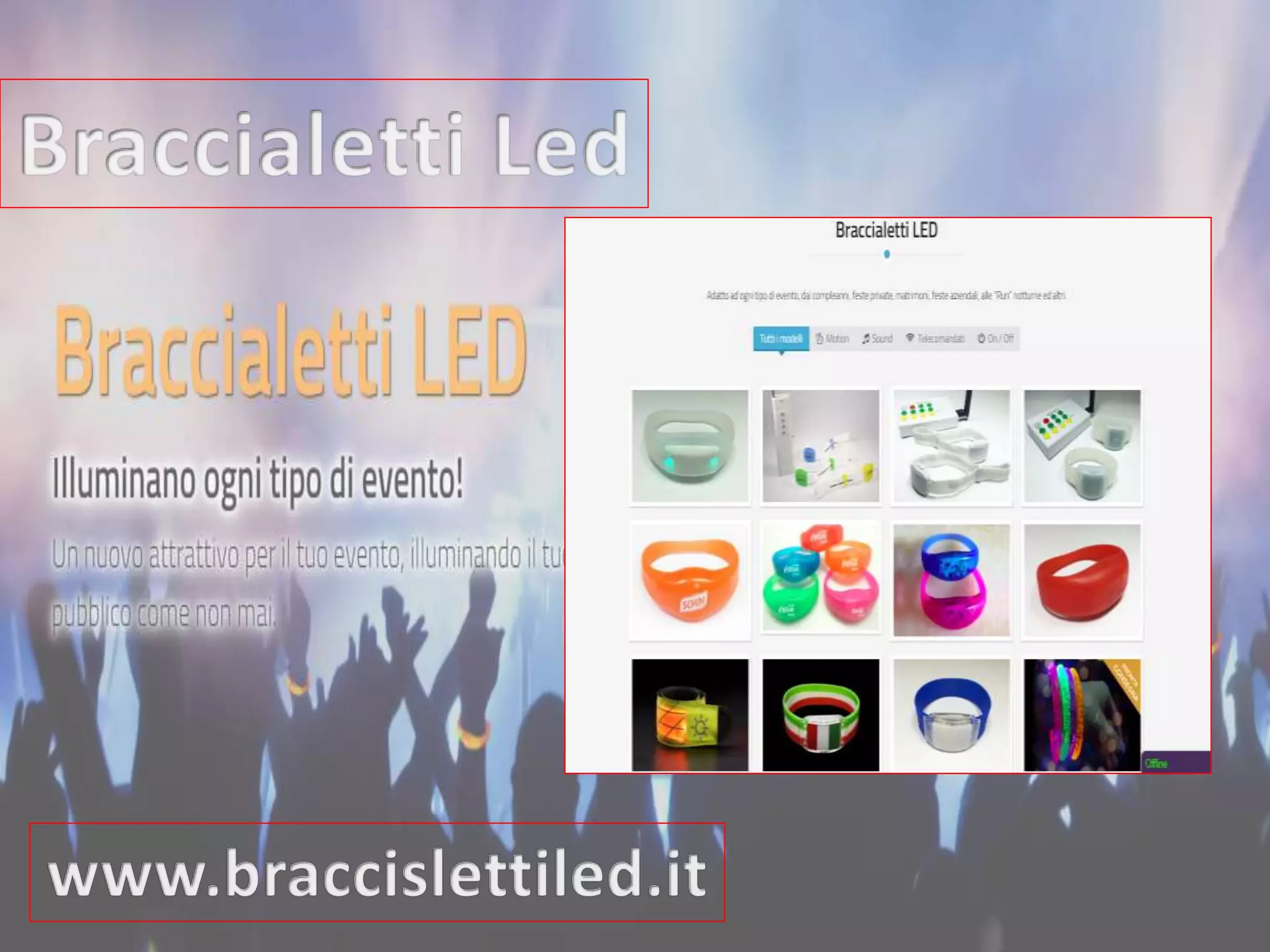 Braccialetto LED Ricaricabile USB – Luce Sfera Disco Con 4 Modalità, Ventose Incluse, Per Feste, Auto E Camerette
