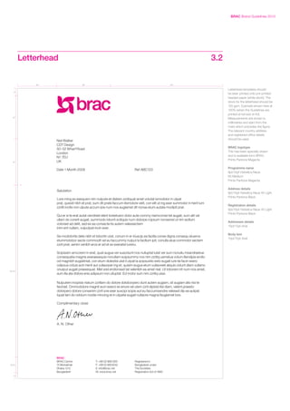 Brac Letter BRAC Brand Guidelines | PDF