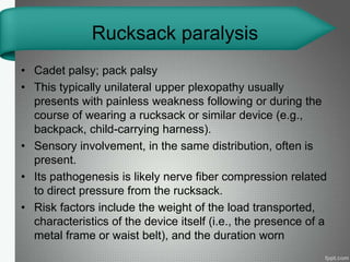 Brachial plexopathies | PPTX