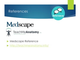 References 
 Medscape Reference 
 http://teachmeanatomy.info/ 
 