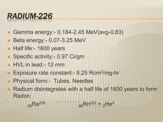 Alpha Spectroscopy Radium 226 Brachytherapy sources.pptx
