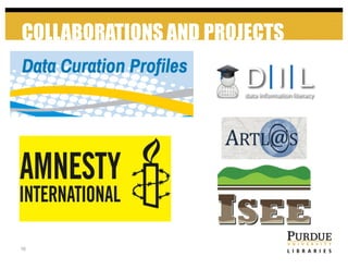 COLLABORATIONS AND PROJECTS
16
 