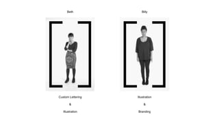 Custom Lettering
&
Illustration
Illustration
&
Branding
Beth Billy
 