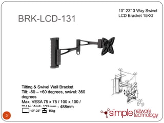 Brateck Bracket Technology | Simple Network Technology | SNTECHNOLOGY ...