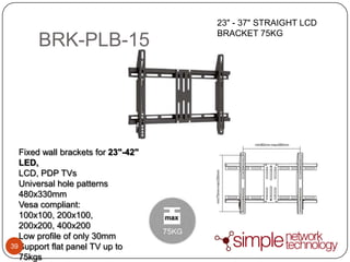Brateck Bracket Technology | Simple Network Technology | SNTECHNOLOGY ...