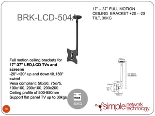 Brateck Bracket Technology | Simple Network Technology | SNTECHNOLOGY ...