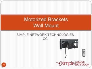 Brateck Bracket Technology | Simple Network Technology | SNTECHNOLOGY ...