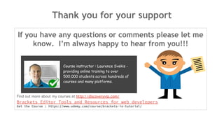 Comment Brackets Brackets code editor guide | PDF