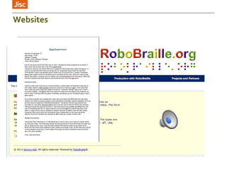 Websites
 