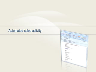 Automated sales activity