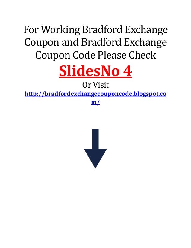 Bradford exchange coupon code