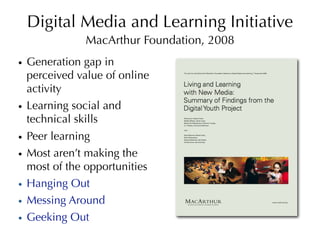 Informal Learning and Moodle