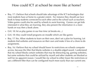 Informal Learning and Moodle