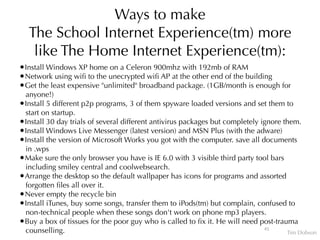 Informal Learning and Moodle