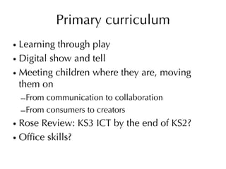 Informal Learning and Moodle