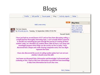 Informal Learning and Moodle