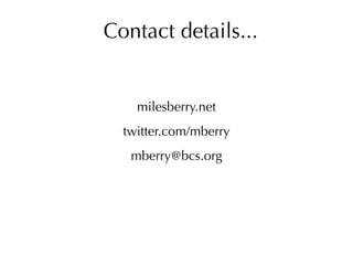 Informal Learning and Moodle