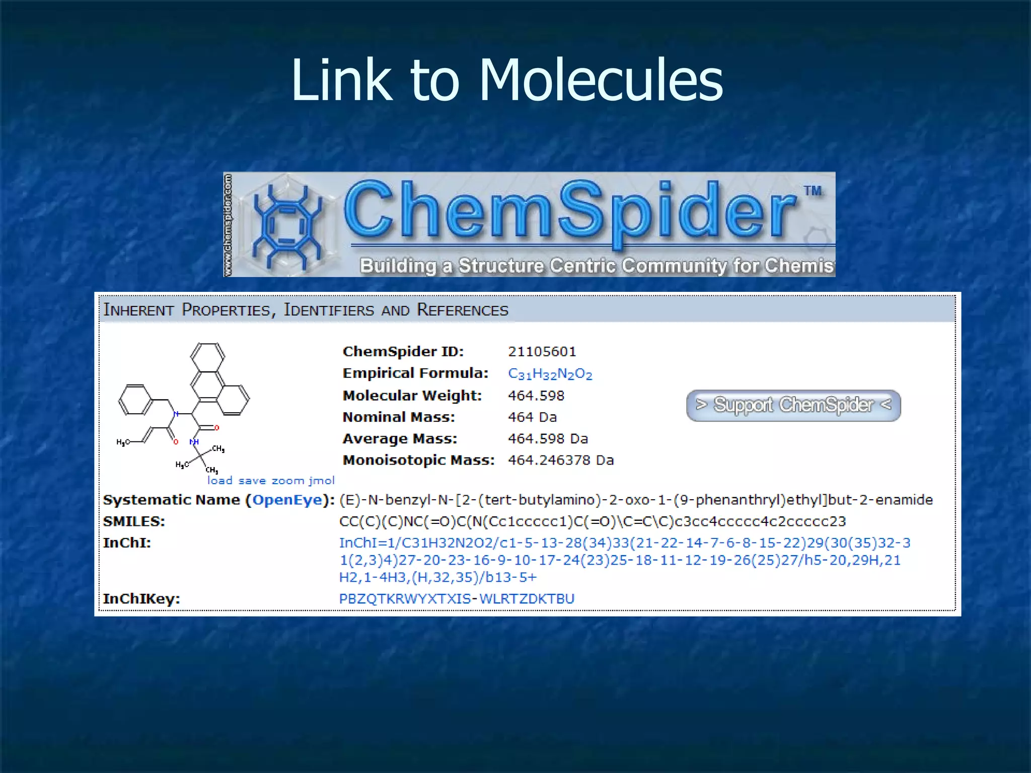 Link to Molecules 