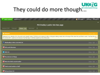 They could do more though... 