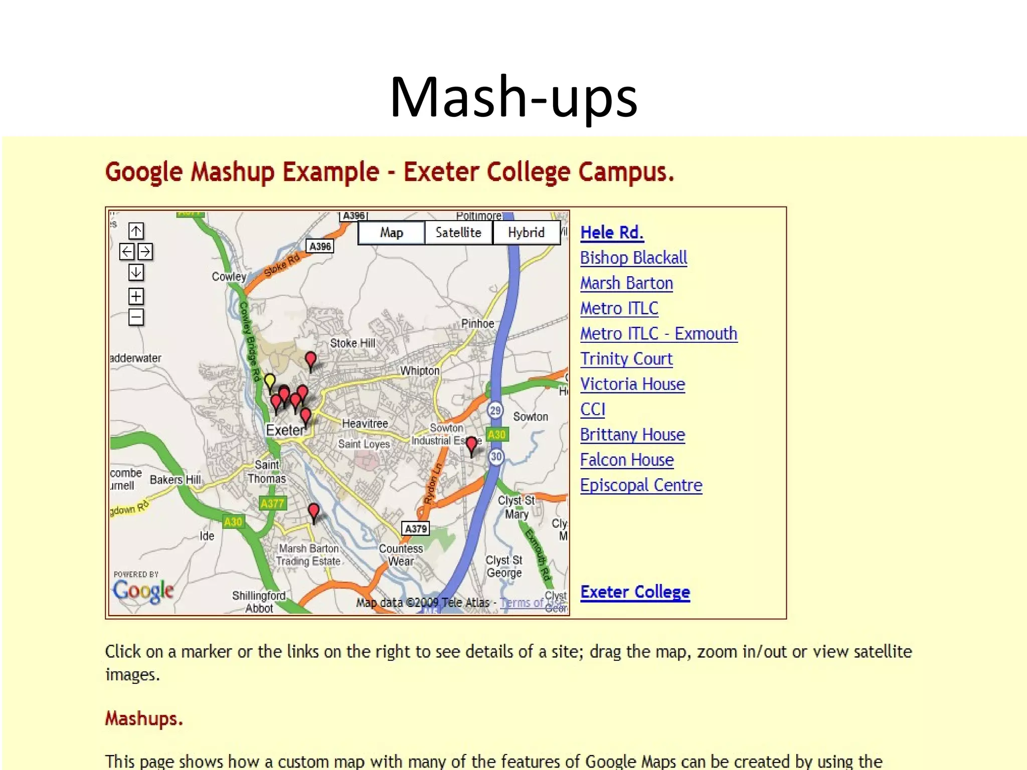 Mash-ups