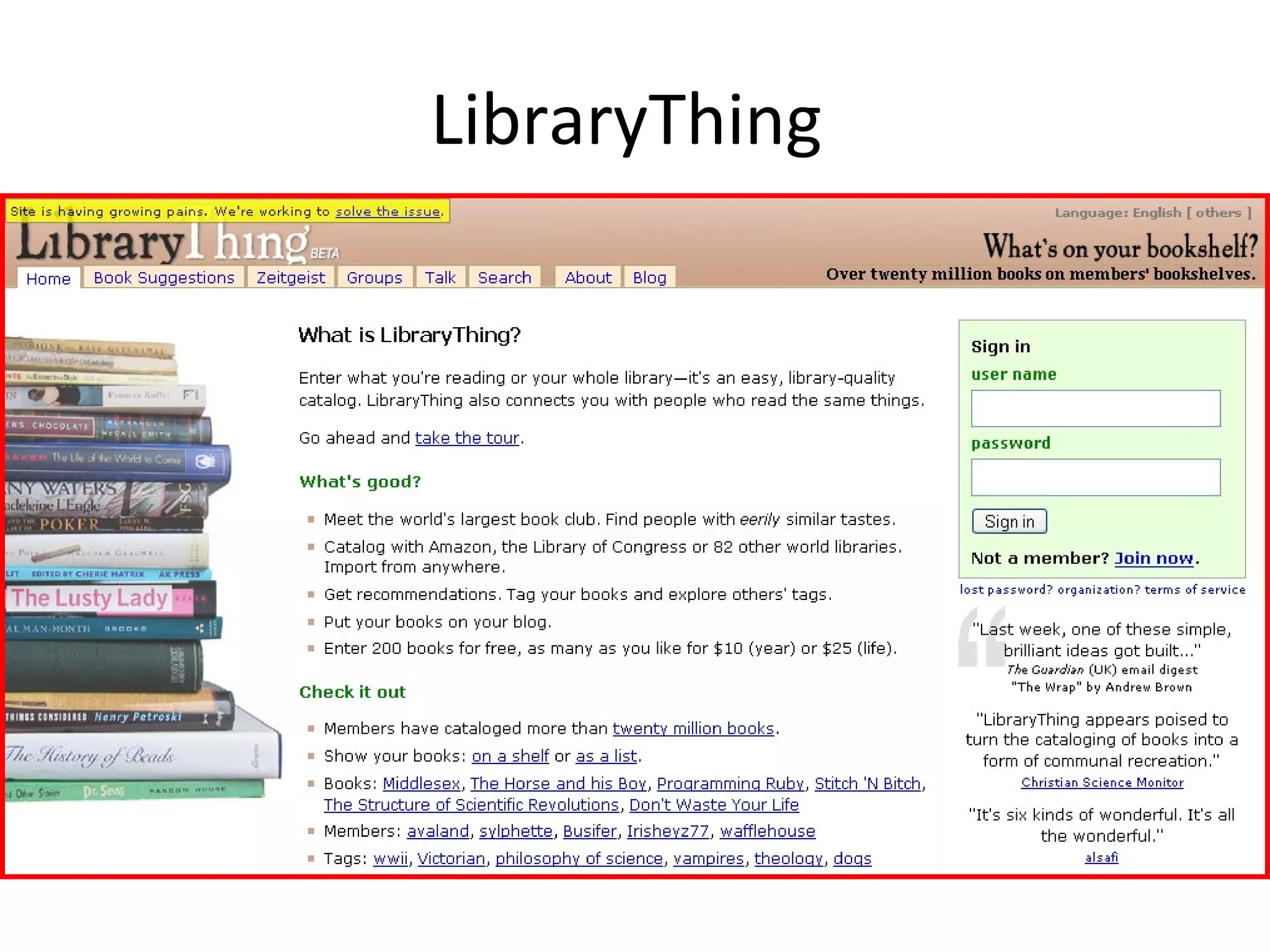 LibraryThing