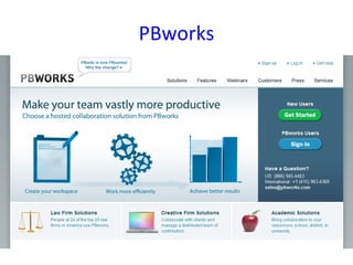 PBworks
 