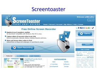 Screentoaster
 