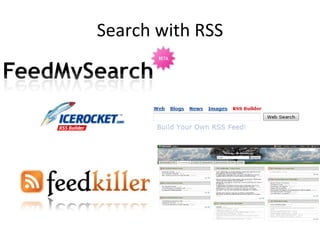 Search with RSS
 
