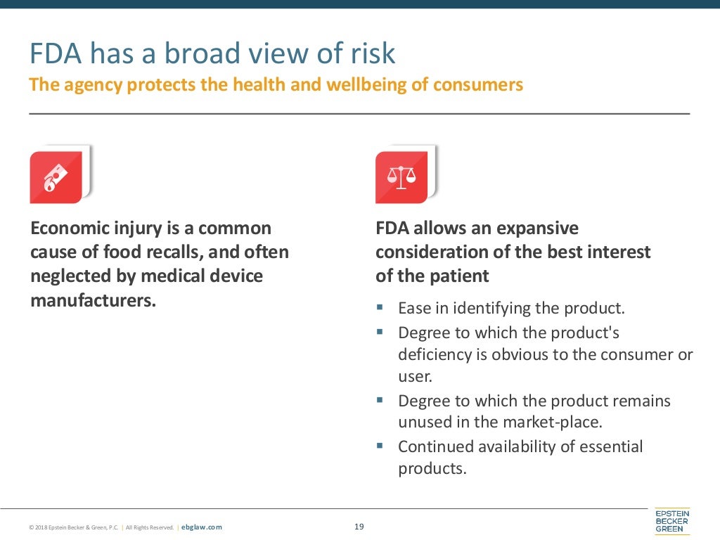 FDA Medical Device Recalls Now and Then