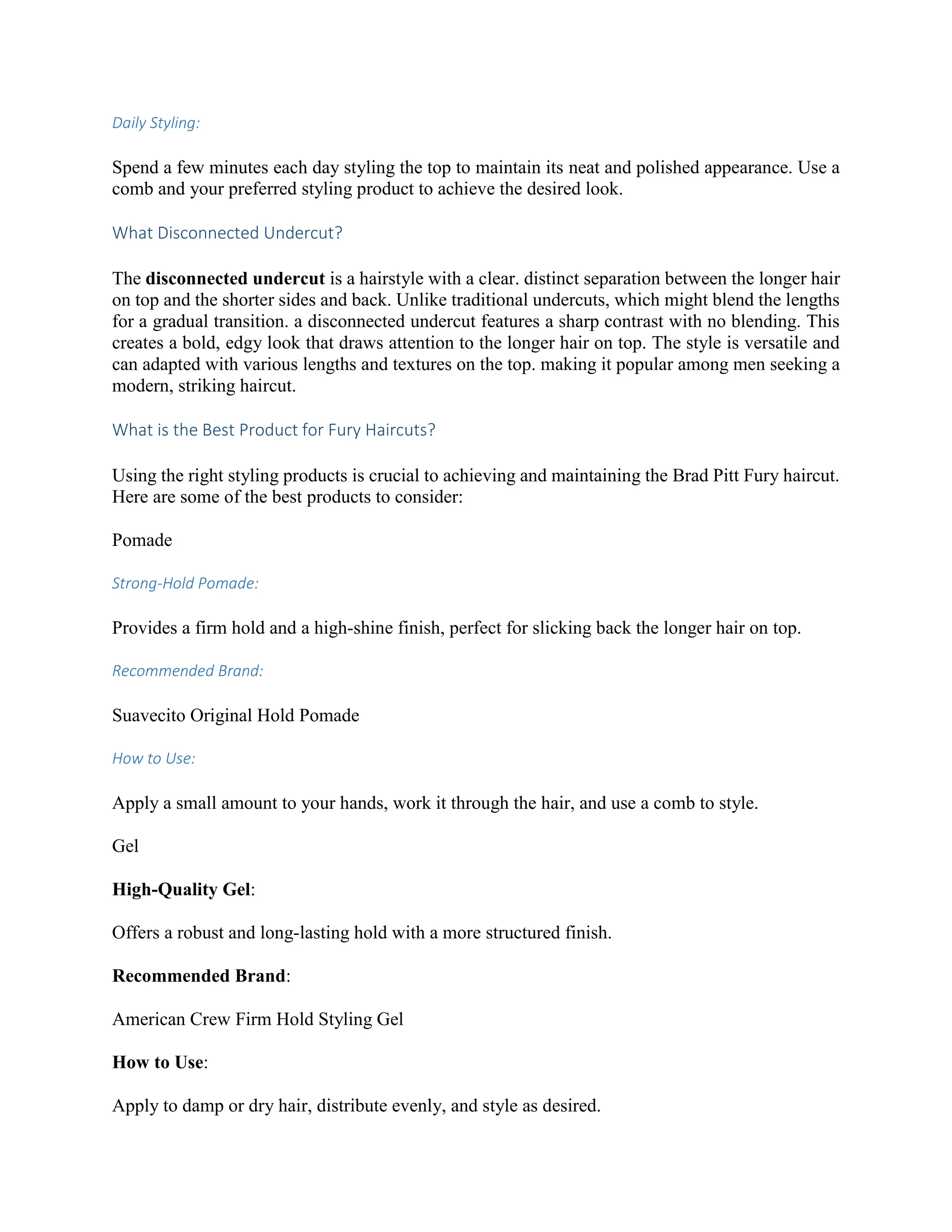 Fury Hairstyle Brad Pitt Fury Haircut: A Comprehensive Guide | DOCX