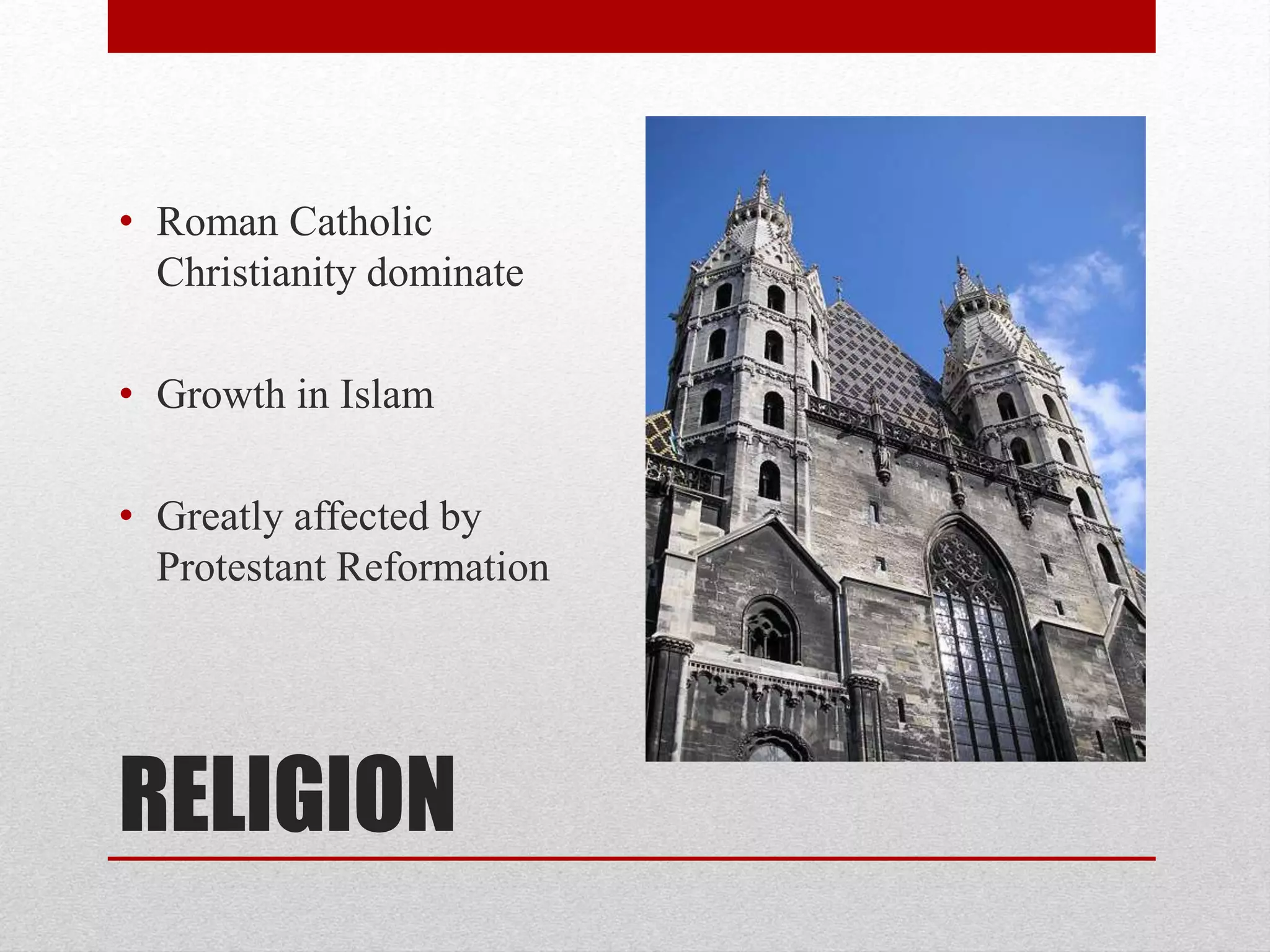 Brad religion & traditions PPT