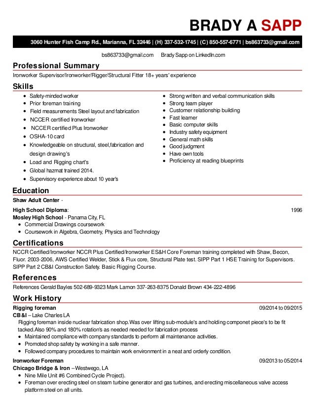 brady a sapp resume updated brady a sapp resume updated