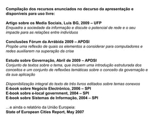 Regulação versus humanizaçãoRidderstrale e Nordstrom (2006)