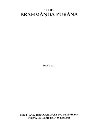 Brahmanda Purana - G.V.Tagare - Part 3.pdf