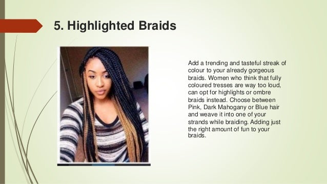 Braided Hairstyles For Black Women To Try