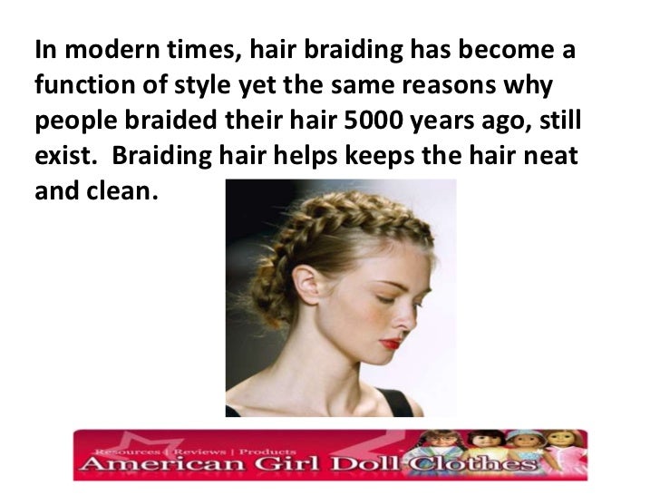 Learning The History Of Braiding For You American Girl Doll