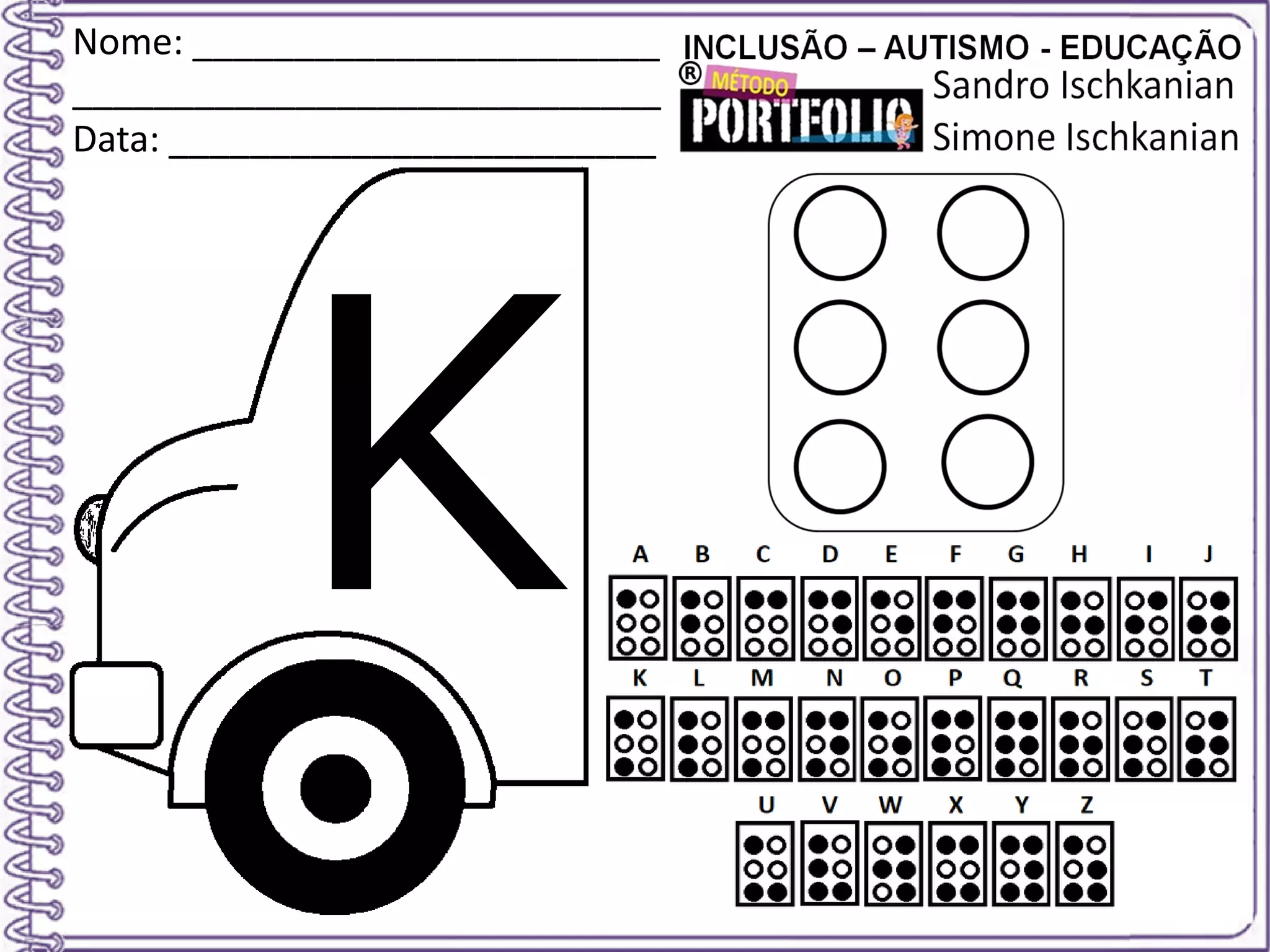 Nome: _______________________
_____________________________
Data: ________________________
 