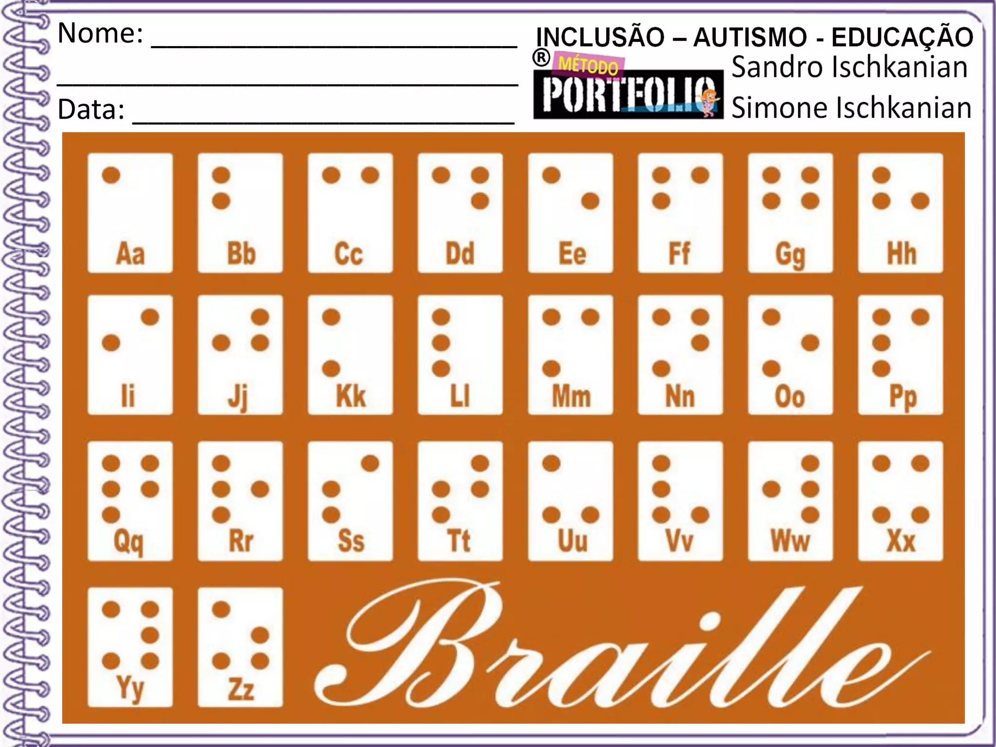 Nome: _______________________
_____________________________
Data: ________________________
 