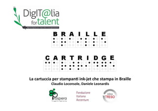 Braille cartridge