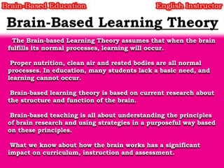 Brain-Based Education | PPSX