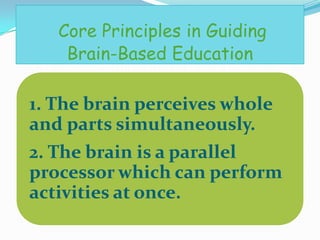 Brain based learning | PPTX