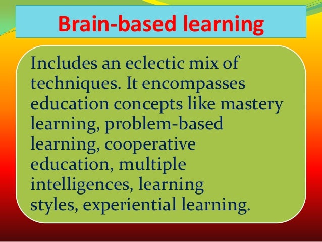 Brain based learning
