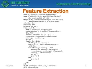 Feature Extraction

11/23/2013

BCI Implementation

11

 