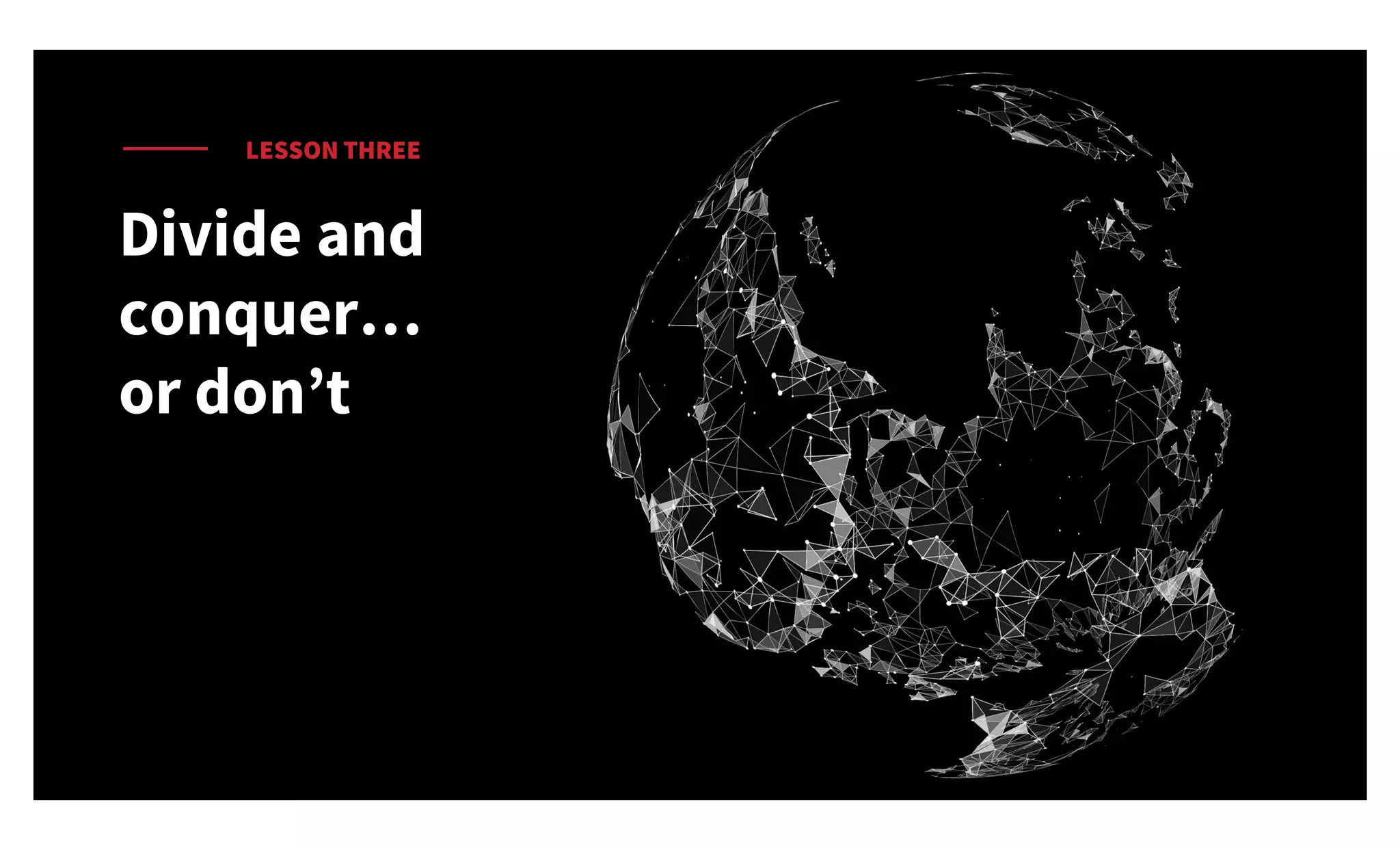 Starting Over with Sub-Techniques