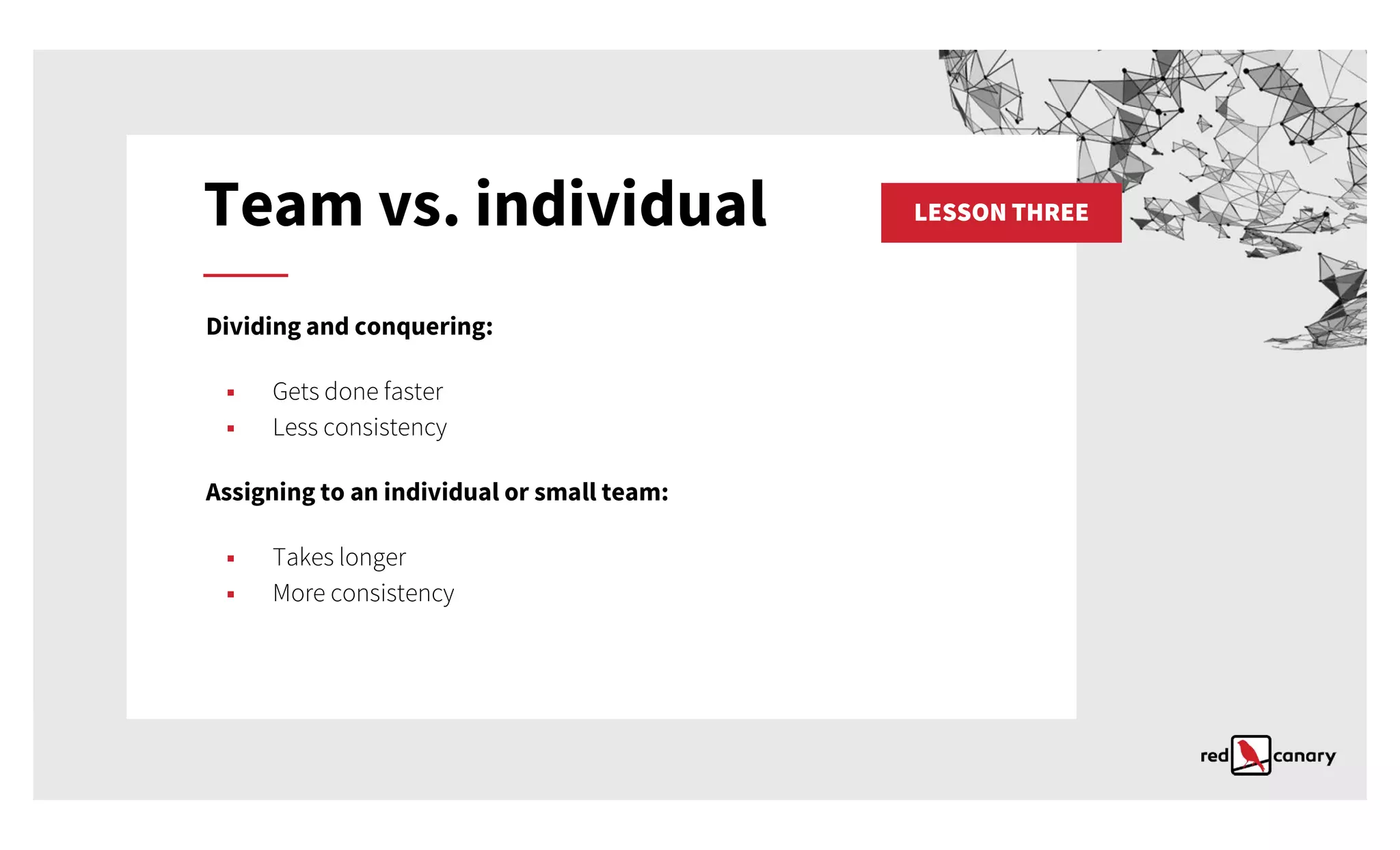 Starting Over with Sub-Techniques