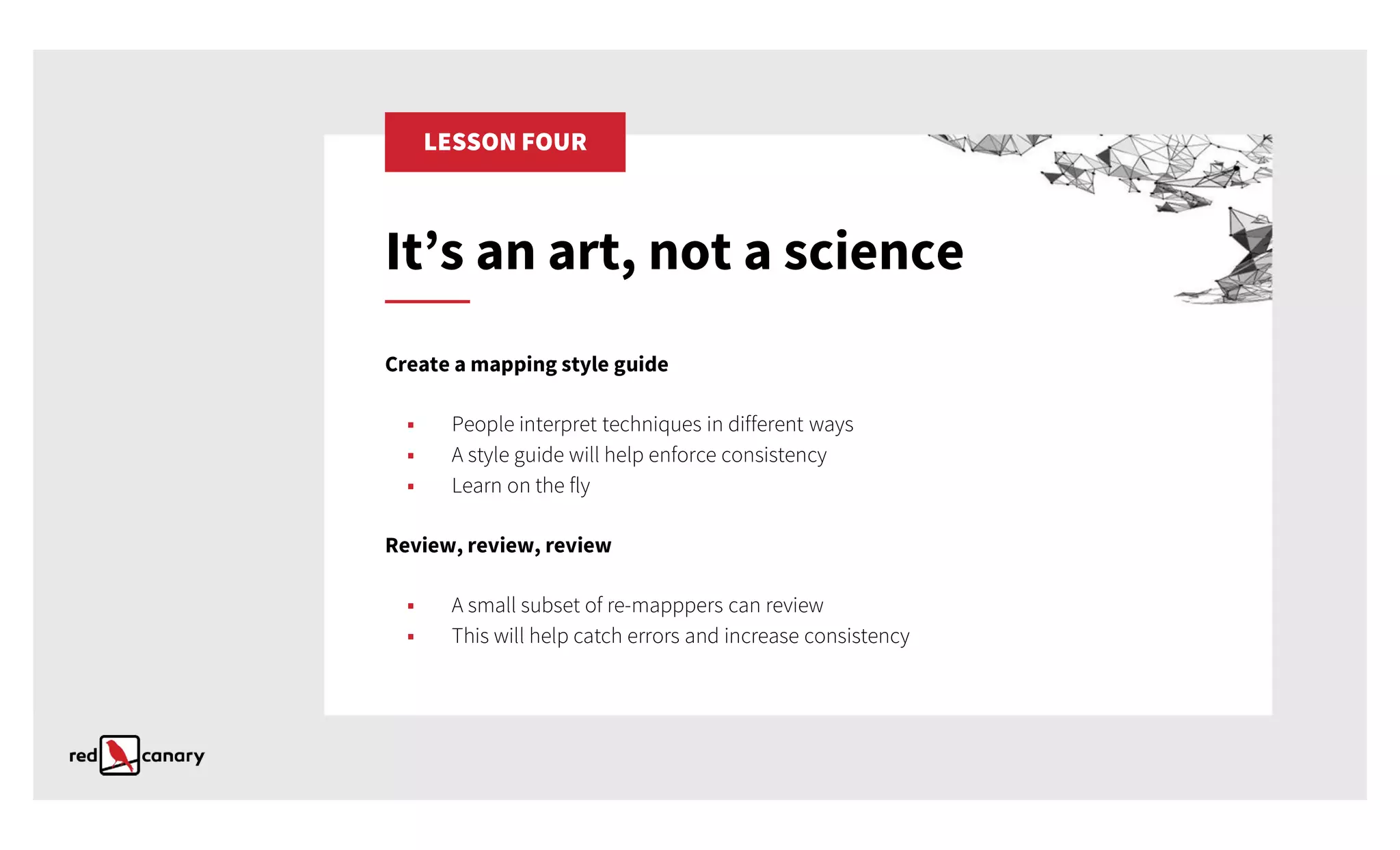 Starting Over with Sub-Techniques