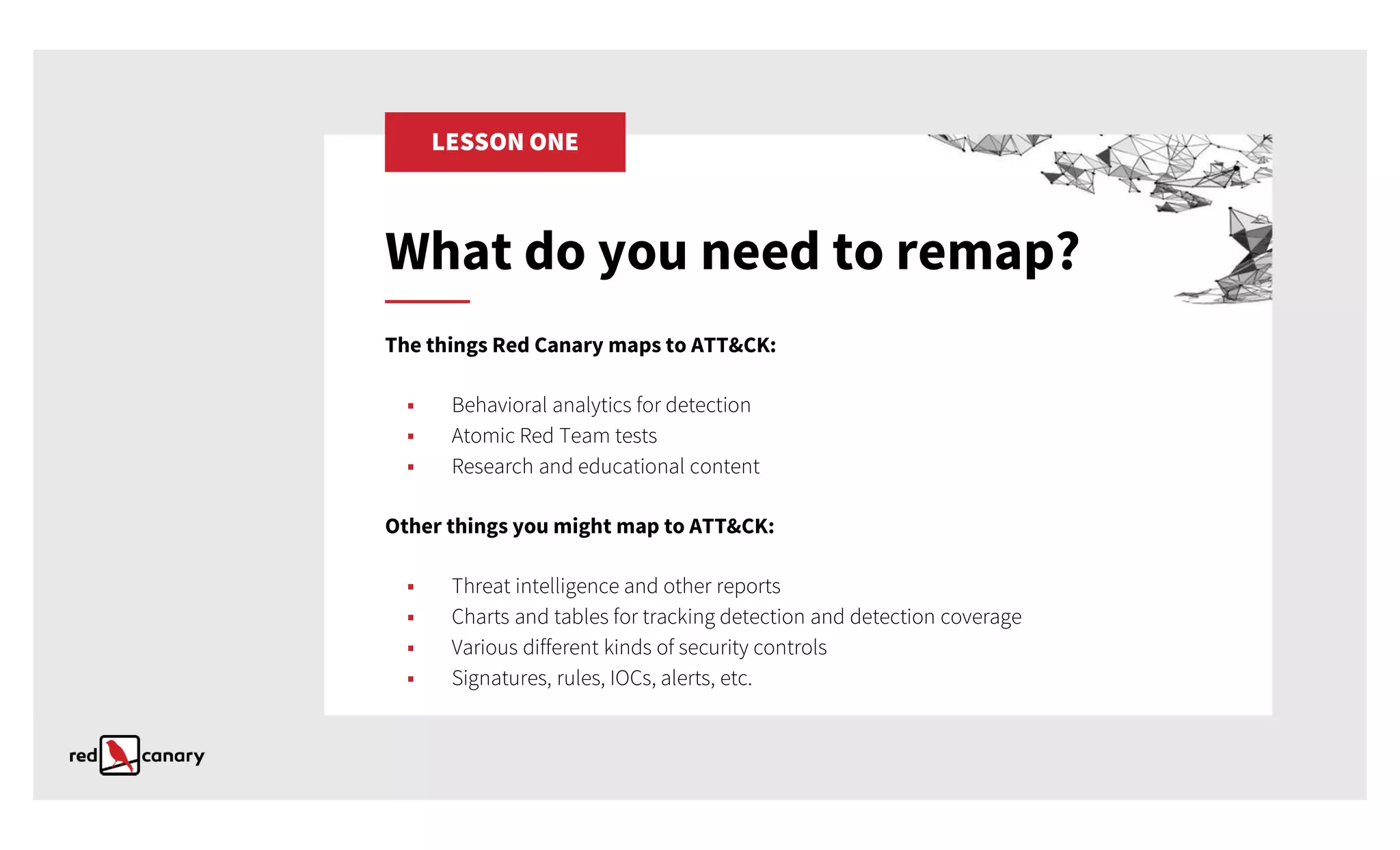 Starting Over with Sub-Techniques