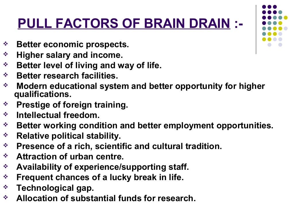 Brain drain
