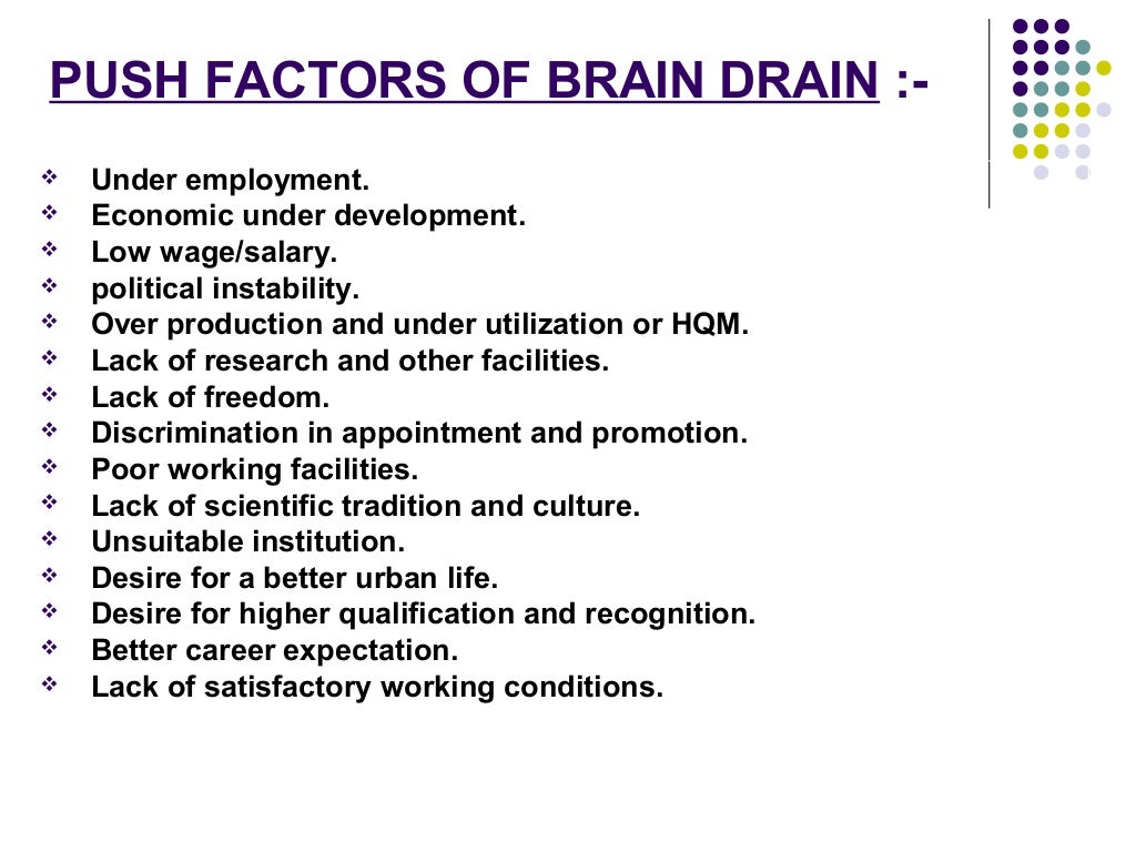 Brain drain